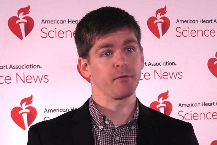 Screenshot for VIDEO: 2020 Stamler Research Award Winner Josh Bundy PhD MPH