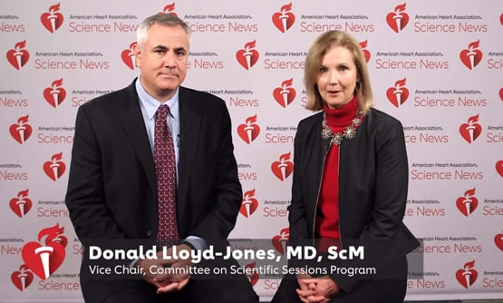 Donna Arnett, PhD, interviews Don Lloyd-Jones, MD, ScM during Scientific Sessions 2018