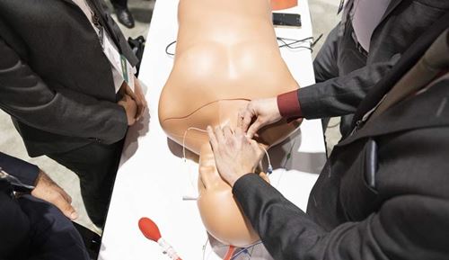 Attendees learn hands-on in the Simulation Zone during Scientific Sessions and the International Stroke Conference.