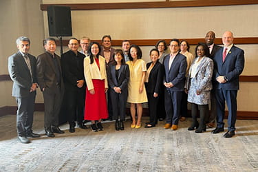 Group photo of volunteers in attendance at the COC meeting in Dallas, TX.