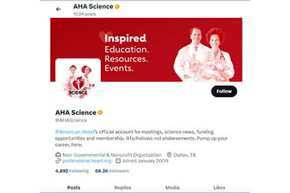AHA X Graphic