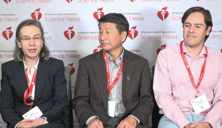 A still frame from a video recorded during BCVS 2023.