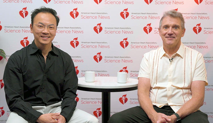 A still frame from a video interview with Chuck Murry, MD, PhD, of the University of Southern California