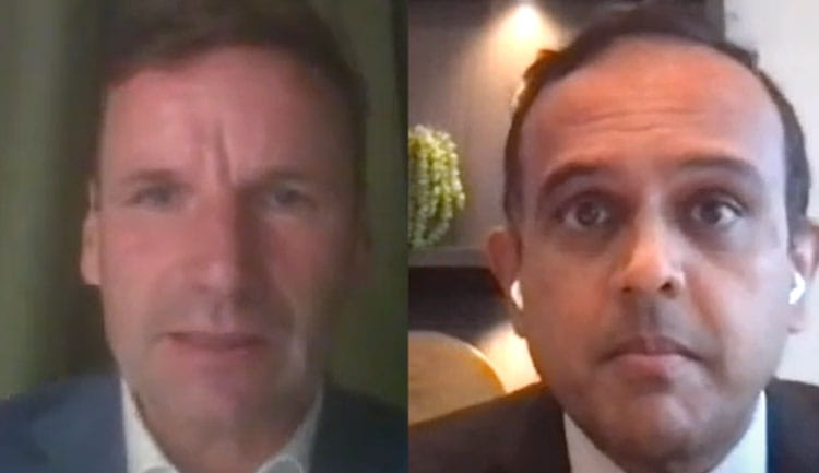 A still frame from a video about the ECLS-SHOCK trial presented at ESC 2023 in Amsterdam.