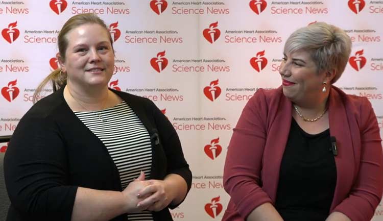 A still frame from a video interview with the 2024 Stephanie Watts award winner.