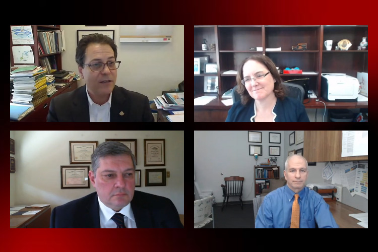 Mitch Elkind, MD, MS, FAHA, president of the American Heart, American Stroke Association, Louise McCullough, MD, PhD, FAHA, chair of the International Stroke Conference (ISC) 2021, Tudor Jovin, MD, FAHA, vice chair, ISC 2021, and Peter Panagos, MD, FAHA, chair of the Stroke Council, review the day's top science and reflect on the challenges of the past year.
