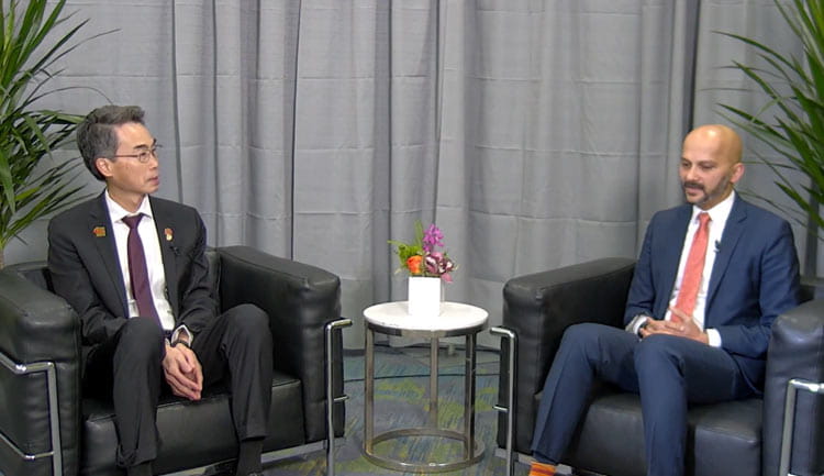 A still frame from a video about the International Symposium at Scientific Sessions