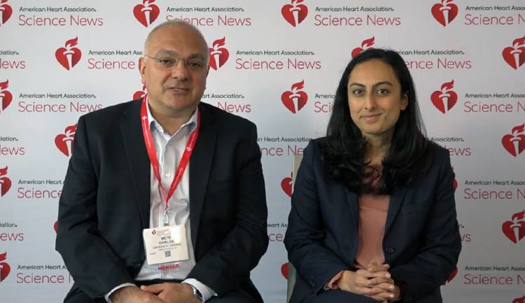 A still frame from a video