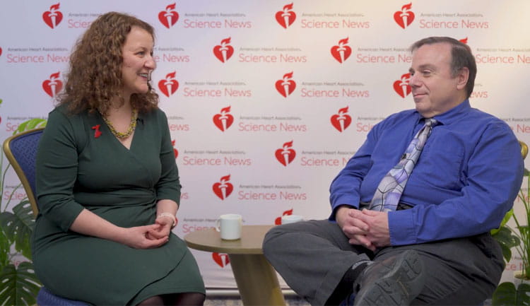 A still frame from a video about artificial sweeteners and cardiovascular health.